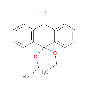 9(10H)-Anthracenone, 10,10-diethoxy-