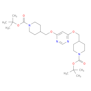 二-叔丁基4,4'-((嘧啶-4,6-二基双(氧基))双(亚甲基))双(哌啶-1-羧酸酯)