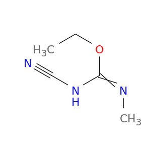 Carbamimidic acid, N-cyano-N'-methyl-, ethyl ester