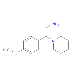 2-(4-Methoxyphenyl)-2-(piperidin-1-yl)ethanamine