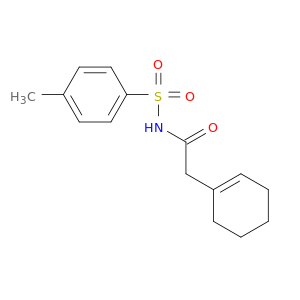 1-Cyclohexene-1-acetamide, N-[(4-methylphenyl)sulfonyl]-