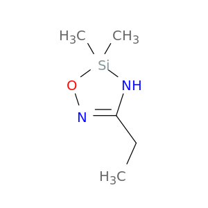 1-Oxa-3,5-diaza-2-silacyclopent-4-ene, 4-ethyl-2,2-dimethyl-
