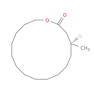 Oxacyclohexadecan-2-one, 4-methyl-, (4S)-