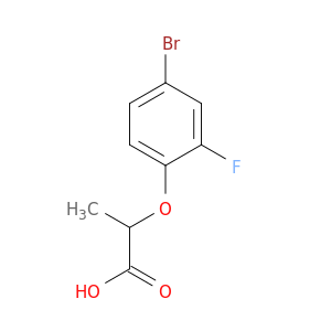2-(4-Bromo-2-fluorophenoxy)propanoic Acid
