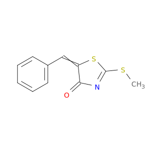 2-(甲硫基)-5-(苯基甲基)-4(5H)-噻唑酮