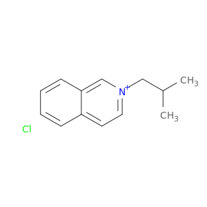 Isoquinolinium, 2-(2-methylpropyl)-, chloride