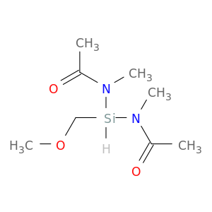 Acetamide, N,N'-(methoxymethylsilylene)bis[N-methyl-
