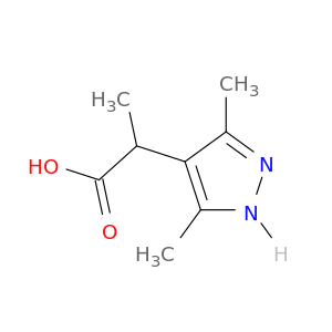 2-(3,5-Dimethyl-1H-pyrazol-4-yl)propanoic Acid