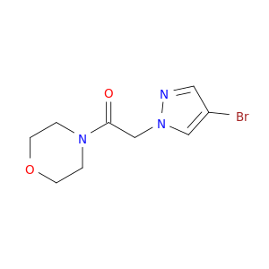 2-(4-bromo-1h-pyrazol-1-yl)-1-morpholinoethanone