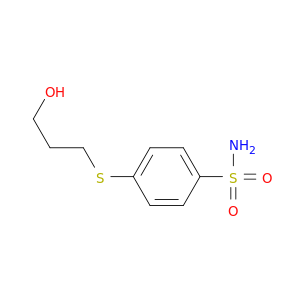 4-[(3-HYDROXYPROPYL)THIO]BENZENESULFONAMIDE