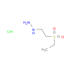 [2-(ethanesulfonyl)ethyl]hydrazine hydrochloride