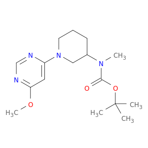 [1-(6-甲氧基-嘧啶-4-基)-哌啶-3-基]-甲基-氨基甲酸叔丁基酯