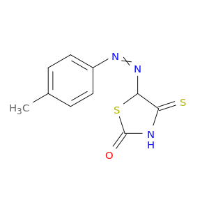 2-Thiazolidinone, 5-[(4-methylphenyl)azo]-4-thioxo-