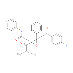 3-(4-氟苯甲酰)-2-(2-甲基-1-氧代丙基)-N,3-二苯基-2-环氧乙烷甲酰胺