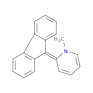 Pyridine, 2-(9H-fluoren-9-ylidene)-1,2-dihydro-1-methyl-