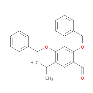 2,4-二苄氧基-5-异丙基苯甲醛