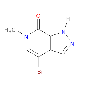 4-溴-1,6-二氢-6-甲基-7H-吡唑并[3,4-c]吡啶-7-酮