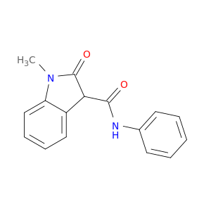 1H-Indole-3-carboxamide, 2,3-dihydro-1-methyl-2-oxo-N-phenyl-