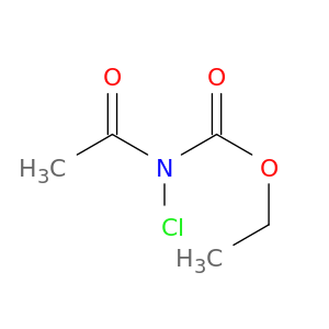Carbamic acid, acetylchloro-, ethyl ester