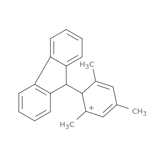 Cyclohexadienylium, 6-(9H-fluoren-9-yl)-1,3,5-trimethyl-