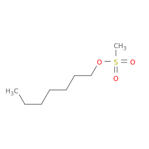 Methanesulfonic acid, heptyl ester