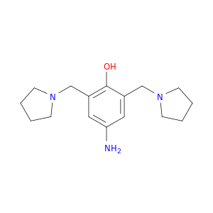 Phenol, 4-amino-2,6-bis(1-pyrrolidinylmethyl)-