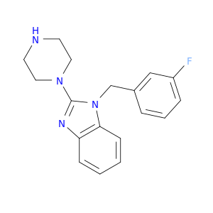 1-(3-氟-苄基)-2-哌嗪-1-基-1H-苯并咪唑