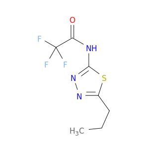 2,2,2-三氟-N-(5-丙基-1,3,4-噻二唑-2-基)乙酰胺