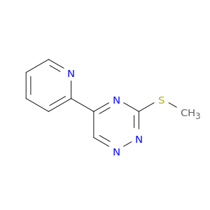 1,2,4-Triazine, 3-(methylthio)-5-(2-pyridinyl)-