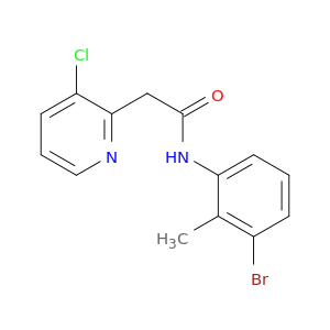 N-(3-溴-2-甲基苯基)-3-氯-2-吡啶基乙酰胺