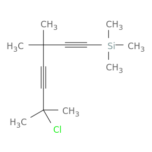 Silane, (6-chloro-3,3,6-trimethyl-1,4-heptadiynyl)trimethyl-