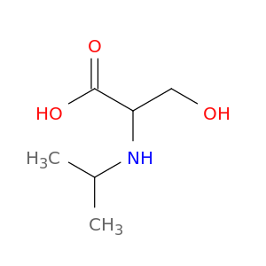 3-hydroxy-2-[(propan-2-yl)amino]propanoic acid