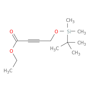 2-Butynoic acid, 4-[[(1,1-dimethylethyl)dimethylsilyl]oxy]-, ethyl ester