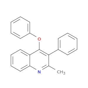 Quinoline,2-methyl-4-phenoxy-3-phenyl-