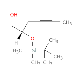 4-Hexyn-1-ol, 2-[[(1,1-dimethylethyl)dimethylsilyl]oxy]-, (2S)-