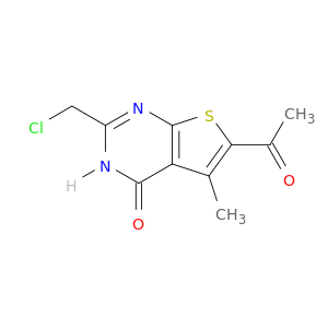 6-乙酰基-2-(氯甲基)-5-甲基-3H,4H-噻吩并[2,3-D]嘧啶-4-酮