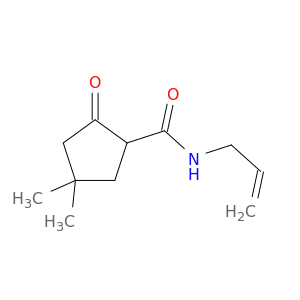 Cyclopentanecarboxamide, 4,4-dimethyl-2-oxo-N-2-propenyl-