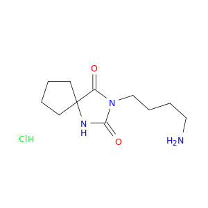 3-(4-Aminobutyl)-1,3-diazaspiro[4.4]nonane-2,4-dione hydrochloride