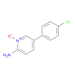 2-Pyridinamine, 5-(4-chlorophenyl)-, 1-oxide
