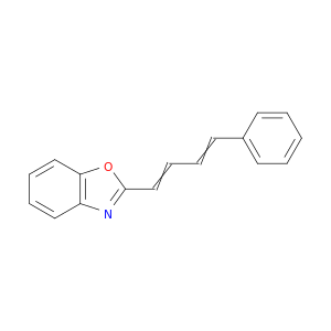 Benzoxazole, 2-(4-phenyl-1,3-butadienyl)-