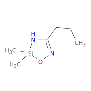 1-Oxa-3,5-diaza-2-silacyclopent-4-ene, 2,2-dimethyl-4-propyl-