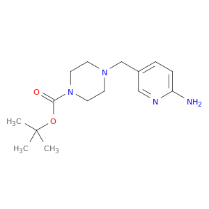 1-哌嗪羧酸4-[((6-氨基-3-吡啶基)甲基]-,1,1-二甲基乙酯