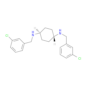 (1r,4r)-N1,N4-Bis(3-chlorobenzyl)cyclohexane-1,4-diamine