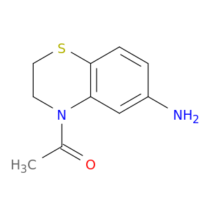 1-(6-Amino-3,4-dihydro-2H-1,4-benzothiazin-4-yl)ethan-1-one