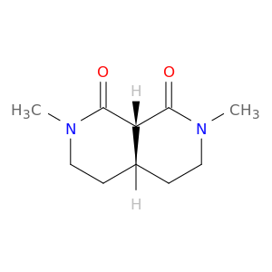 2,7-Naphthyridine-1,8(2H,5H)-dione, hexahydro-2,7-dimethyl-, cis-