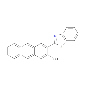 2-Anthracenol, 3-(2-benzothiazolyl)-