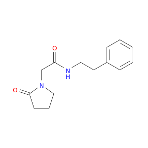 1-Pyrrolidineacetamide,2-oxo-N-(2-phenylethyl)-