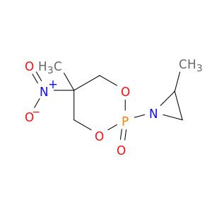2-methyl-1-(5-methyl-5-nitro-2-oxido-1,3,2-dioxaphosphinan-2-yl)aziridine