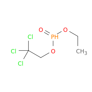 Phosphonic acid, ethyl 2,2,2-trichloroethyl ester