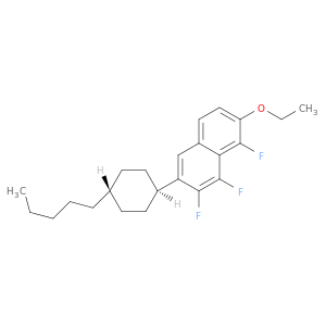 Naphthalene, 7-ethoxy-1,2,8-trifluoro-3-(trans-4-pentylcyclohexyl)-